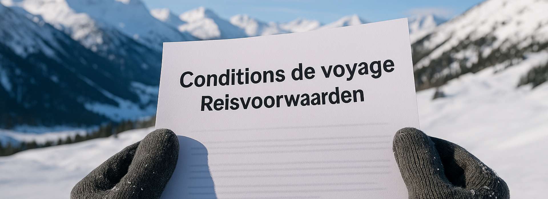Conditions de voyage