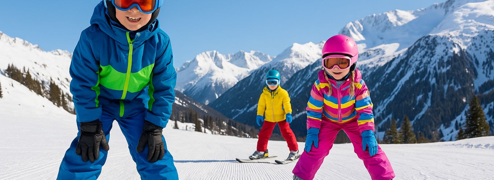 Nuttige informatie: kinderen bij het skiën